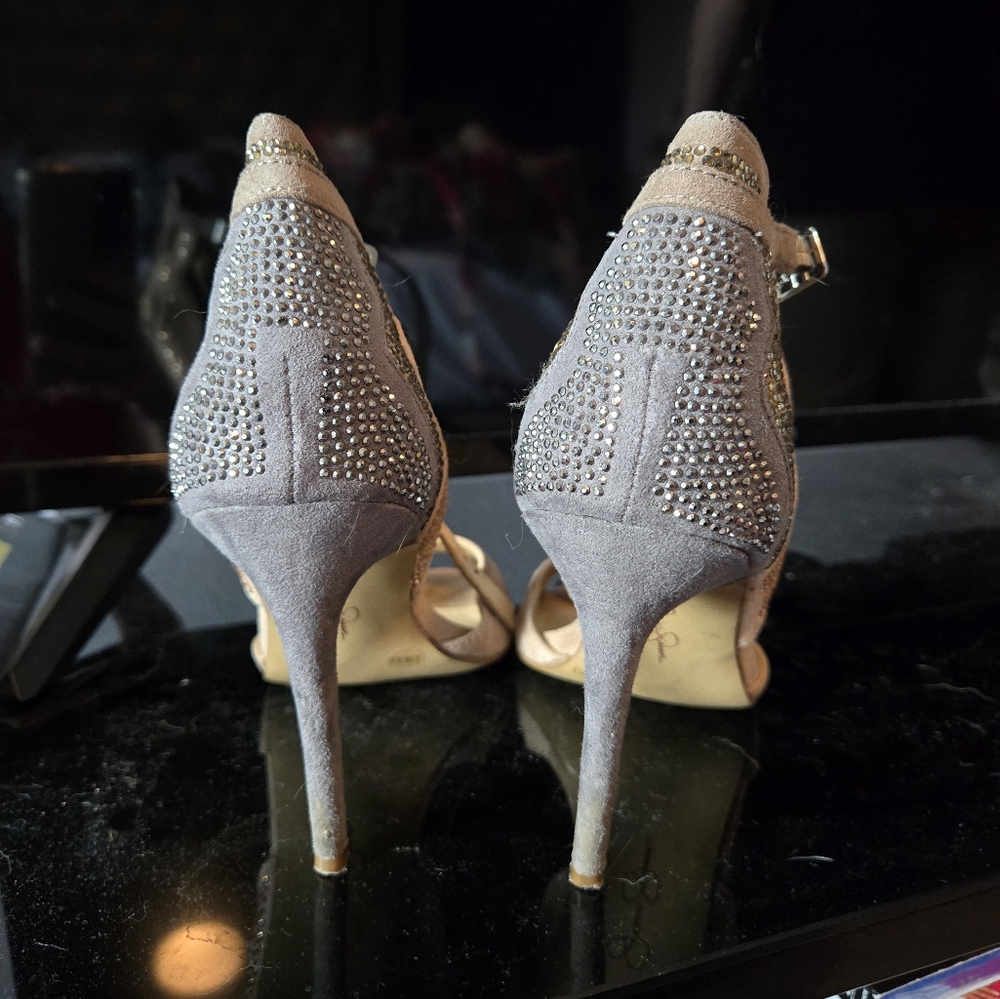 Jessica Simpson Rhinestone Heels - Picture 4 of 5